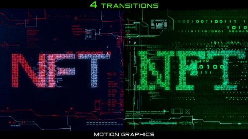 Videohive - NFT Digital Transitions - 37860874 - 37860874