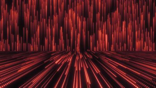 Videohive - Abstract Red Light Stripes 4k - 37871747 - 37871747