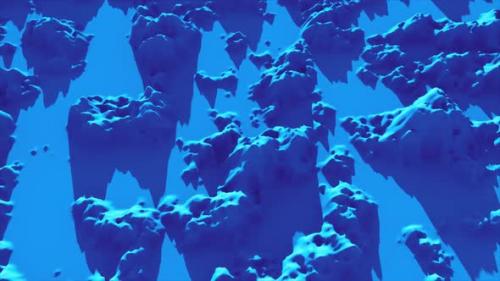 Videohive - Blue Abstract Mountains Hd - 37871748 - 37871748