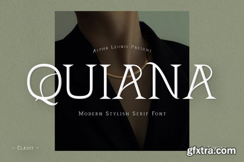 Quiana Serif Font