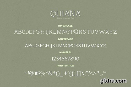 Quiana Serif Font