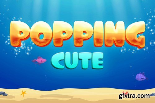 Popping Cute - Cartoon Comic Font