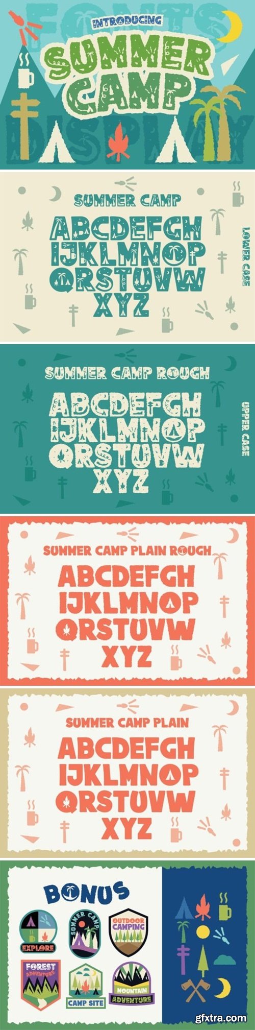 Summer Camp Font