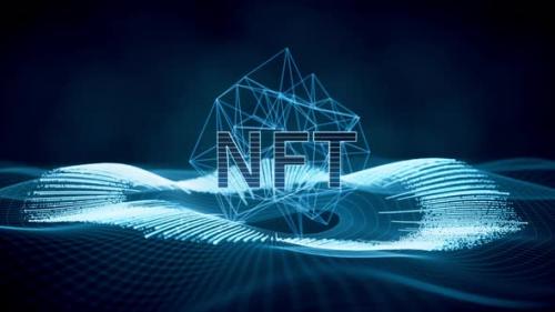 Videohive - NFT nonfungible tokens concept - 37753669 - 37753669