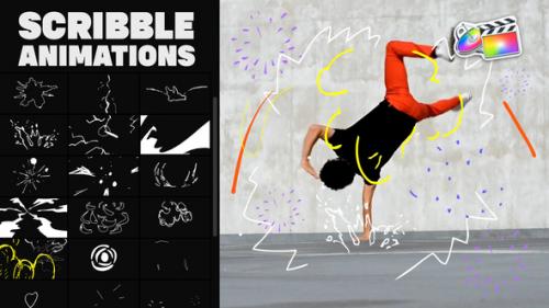 Videohive - Abstract Scribble Animations for FCPX - 37869657 - 37869657