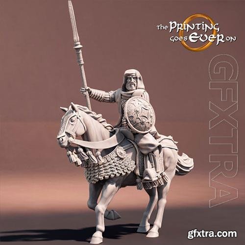 3D Print Model Southerner Spearman Mounted