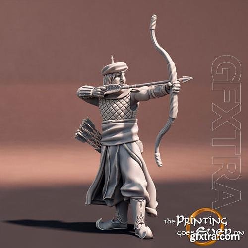 3D Print Model Southerner Archer - A