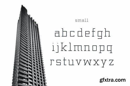 Architect - Geometrical Typeface