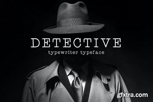 Detective - Typewriter Typeface