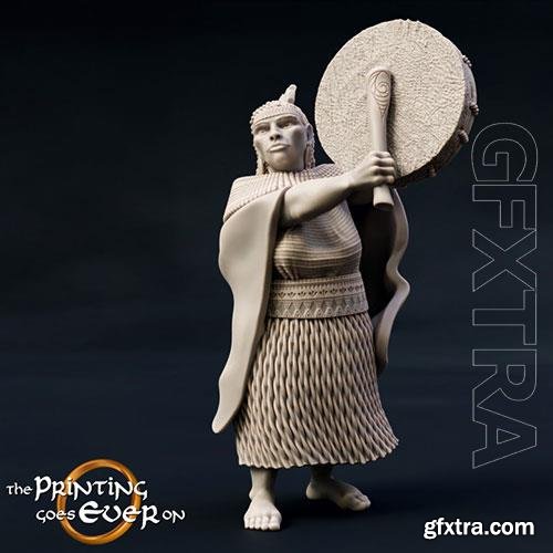 3D Print Model Woodwose Shaman