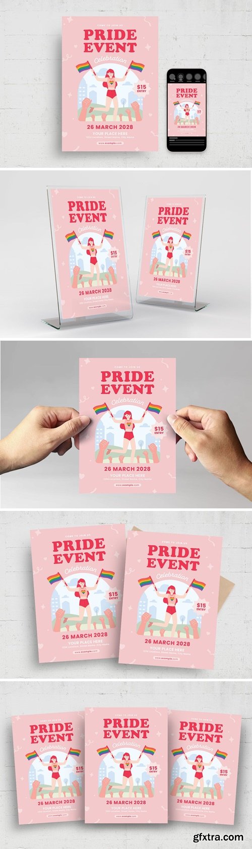 LGBT Pride Event Flyer Template NSFZE8T