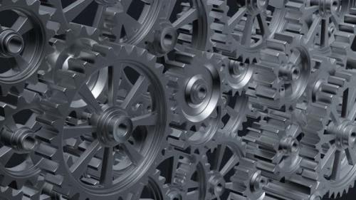 Videohive - Lots of Gears are Spinning - 37911011 - 37911011