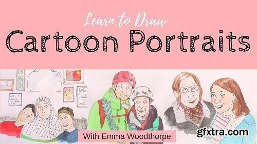 Learn to Draw Cartoon Portraits