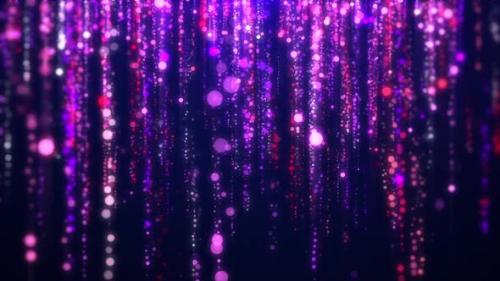 Videohive - Purple Light Particle Background - 37915785 - 37915785