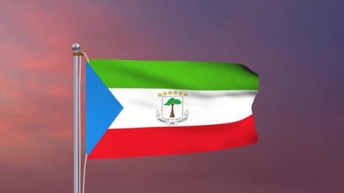 Videohive - Equatorial Guinea Flag - 37917668 - 37917668