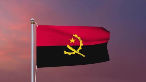 Videohive - Angola Flag - 37917877 - 37917877