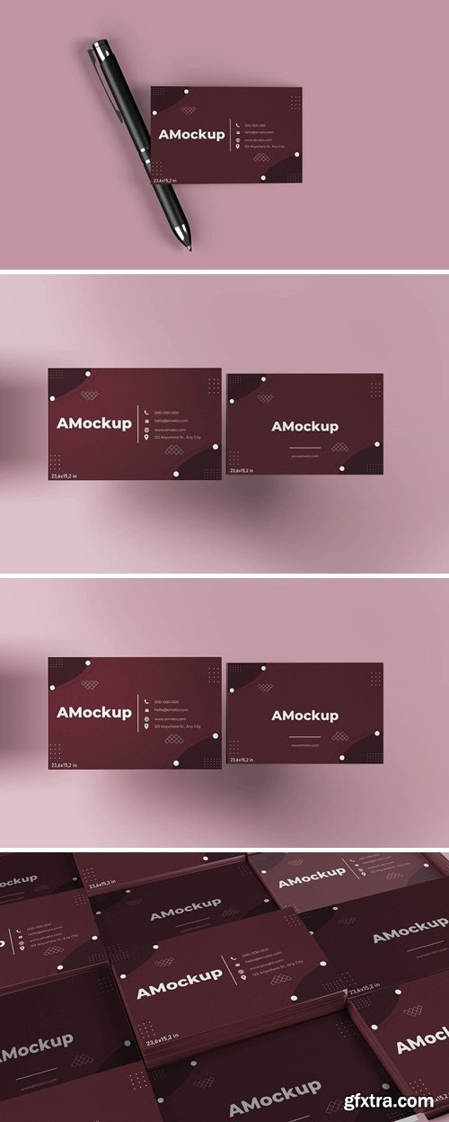 Business Card Mock-Up YDAMJNV