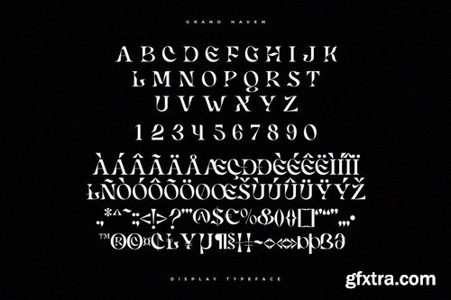 Grand Haven Display Typeface