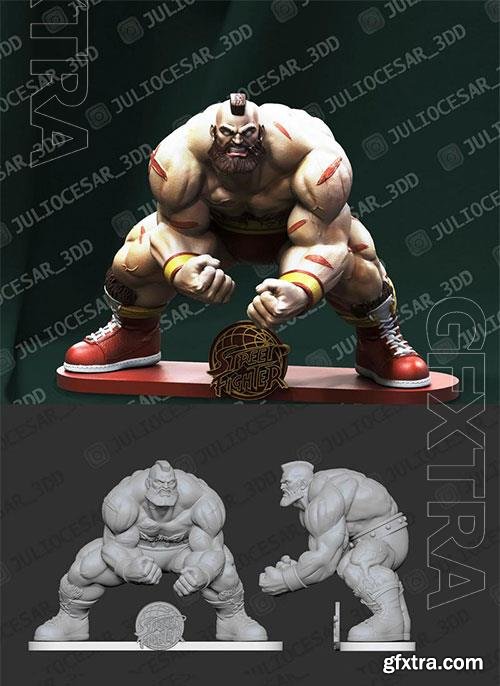 Street fighter - Zangief 3D Print Model 