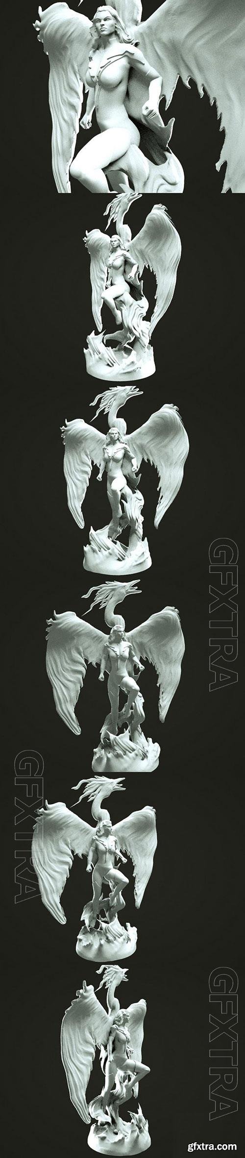 Phoenix - X-Men 3D Print Model 