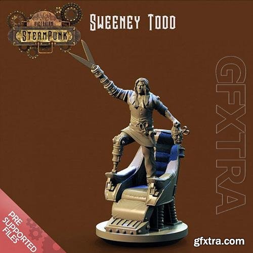 Sweeney Todd 3D Print Model 