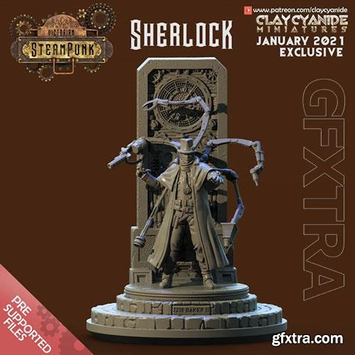 Sherlock Holmes 3D Print Model 