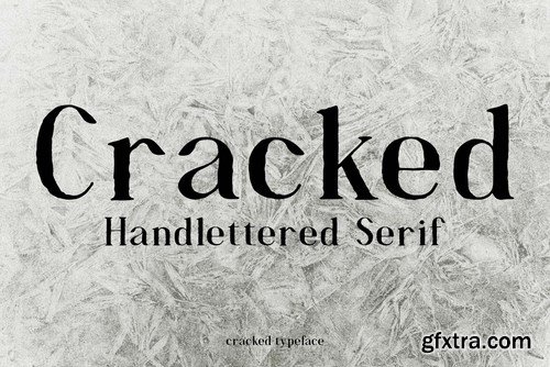 Cracked - A Handlettered Serif