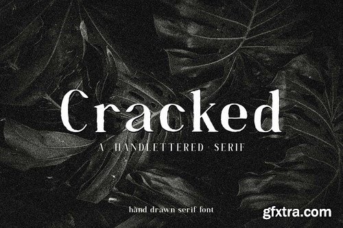 Cracked - A Handlettered Serif