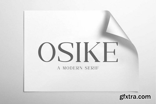 OSIKE - A Modern Serif