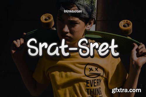 Srat-Sret – Urban Display Font