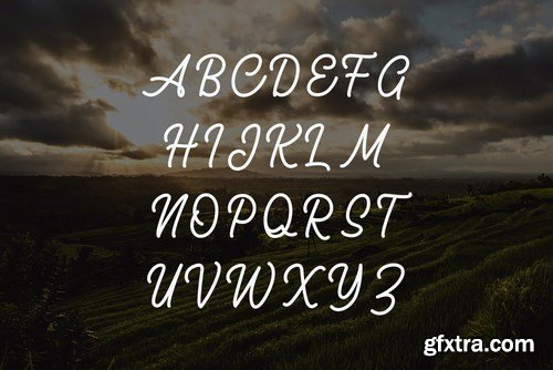 Canggu - Monoline Script Typeface