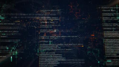 Videohive - Hacker Text Background - 29689212 - 29689212