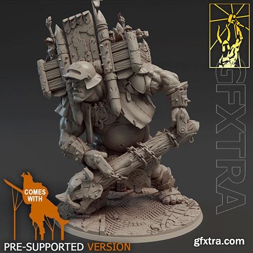 Old City - City Watch Siege Giant 3D Print Model 