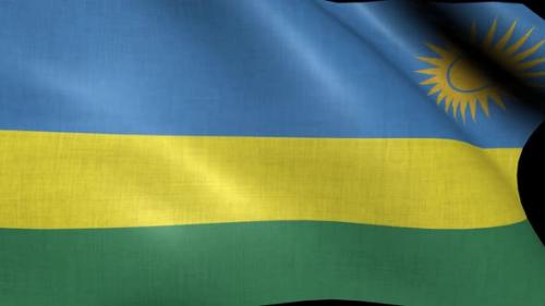 Videohive - Rwanda Flag - 37936582 - 37936582