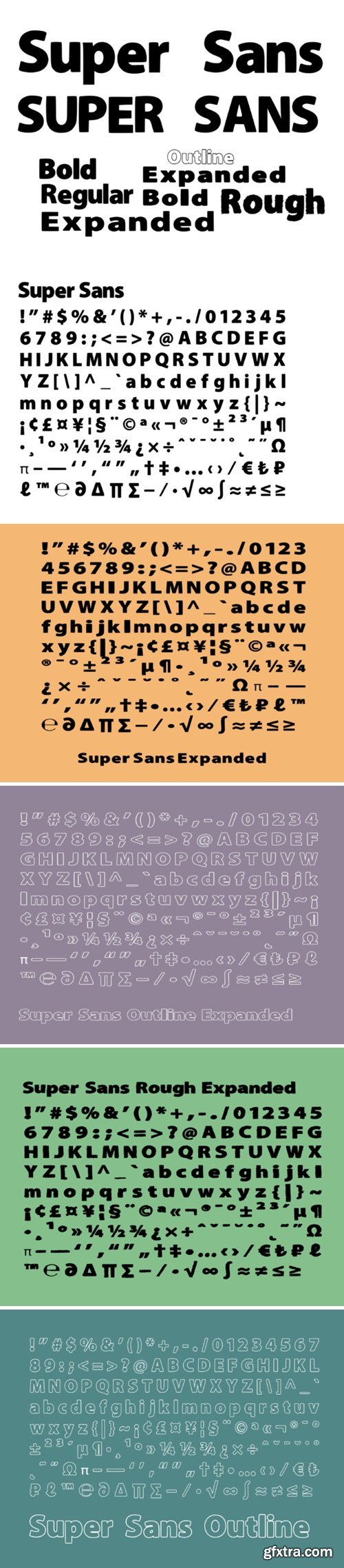 Super Sans Font