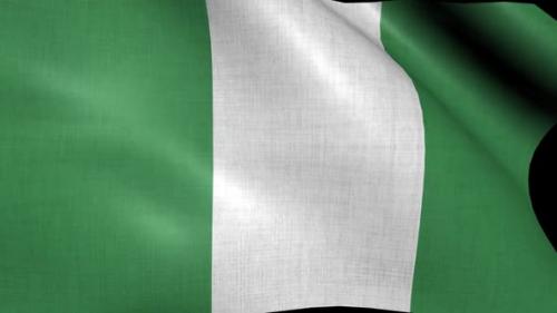 Videohive - Nigeria Flag - 37936597 - 37936597