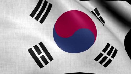 Videohive - Korea South Flag - 37936598 - 37936598