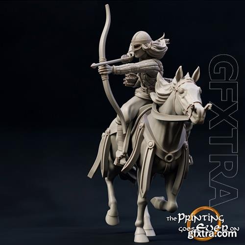  Ridermercia Mounted Archer 3D Print Model 