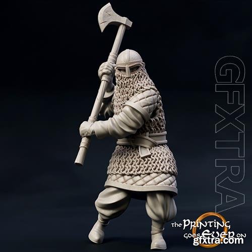 Ridermercia Axeman 3D Print Model 