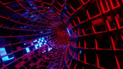 Videohive - Vj Loop Background High Speed Motion Tunnel HD - 37937317 - 37937317