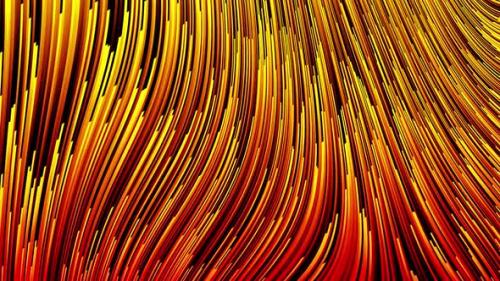 Videohive - Fire Grass In Motion Vj Background HD - 37937320 - 37937320