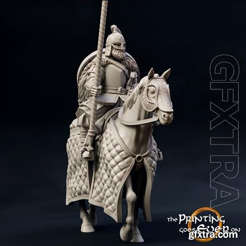  Ridermercia Mounted Earl’s Guard 3D Print Model 