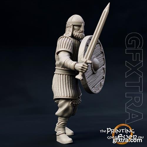 Ridermercia Shieldsman 3D Print Model 