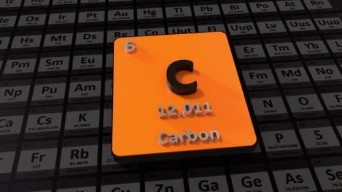 Videohive - Carbon Periodic Table - 37937727 - 37937727