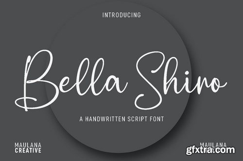 Bella Shiro Script Font