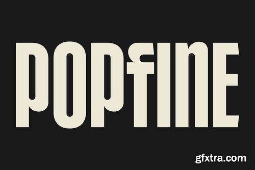 POPFINE Font