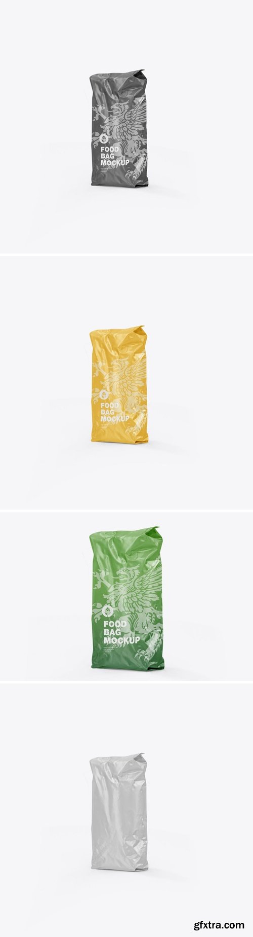 Plastic Food Bag Mockup M5D6XH3