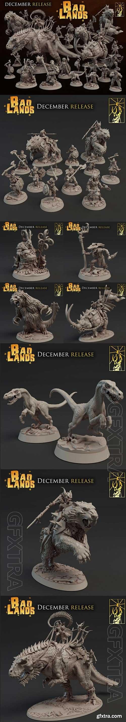 Bad Lands - Titan Forge December 2021 3D Print Model 