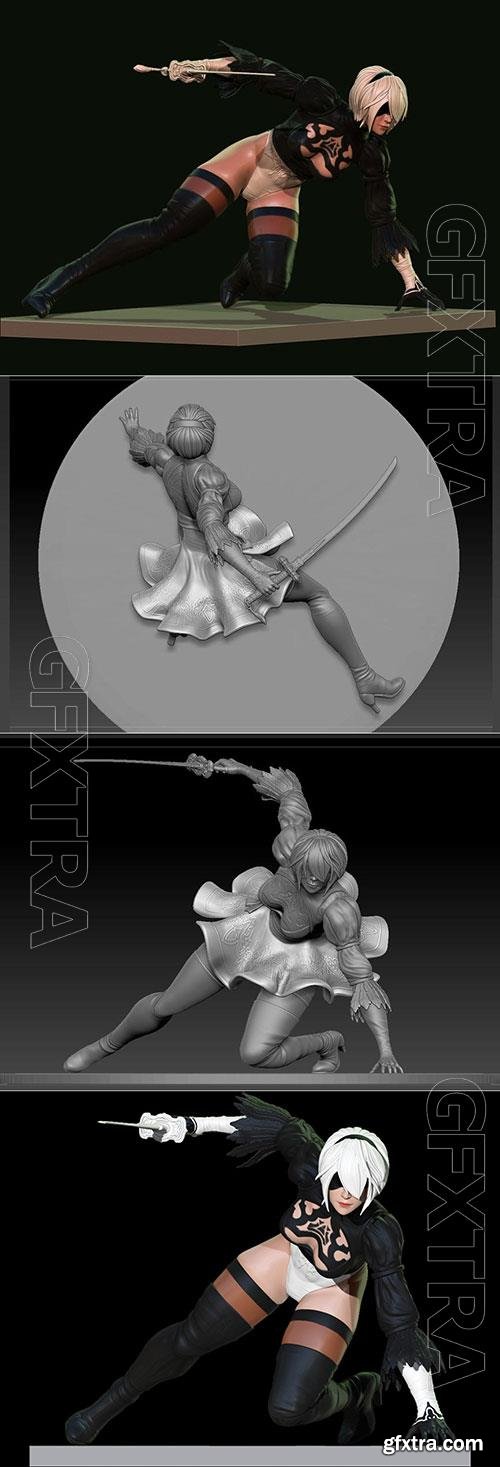 Neir low pose 3D Print Model 