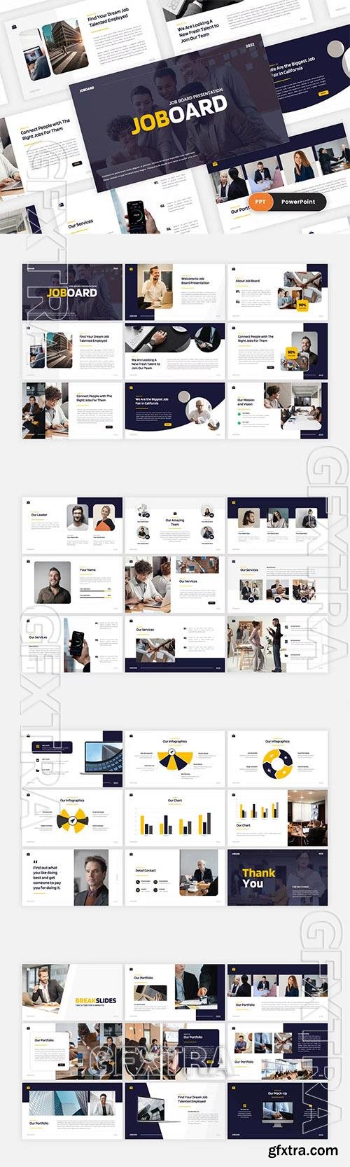 Joboard - Job Board Powerpoint, Keynote and Google Slides Template